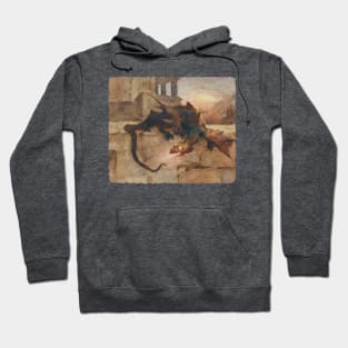 Dragon chasing its tail Hoodie